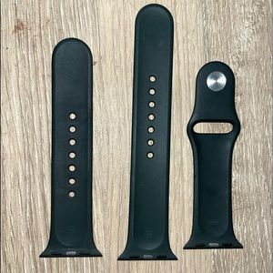 Apple brand Apple Watch adjustable band. 40mm, silicone